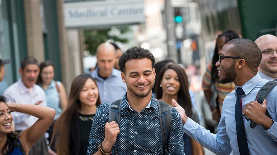 Students outside TUSDM