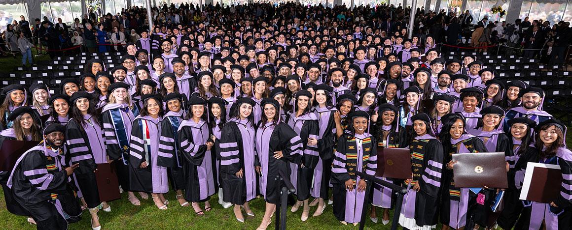 Group commencement photo of D24 class