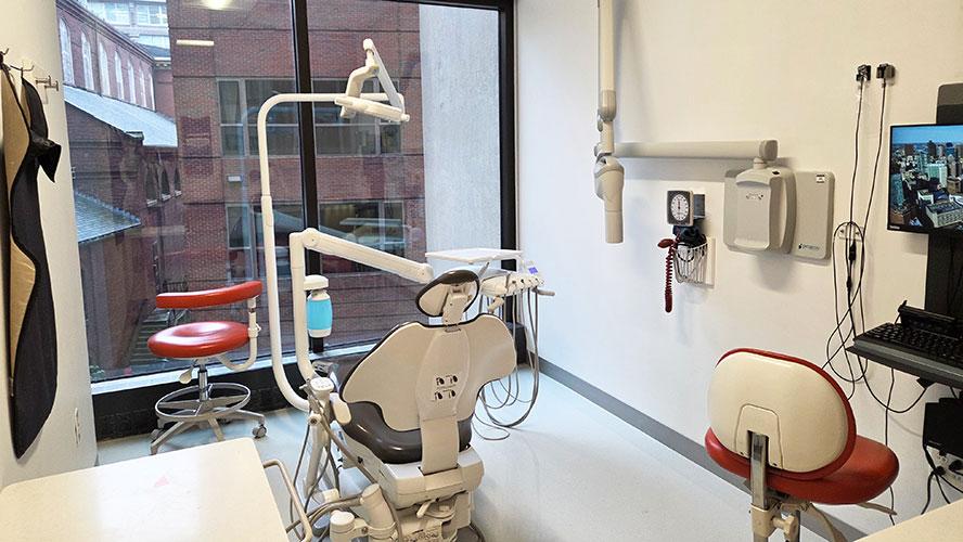 Dental chair and equipment