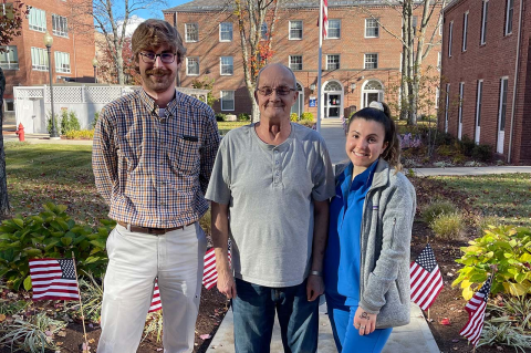 Service With a Smile, a volunteer program at Tufts University School of Dental Medicine, provides free oral care to veterans who have no other way to see a dentist. 
